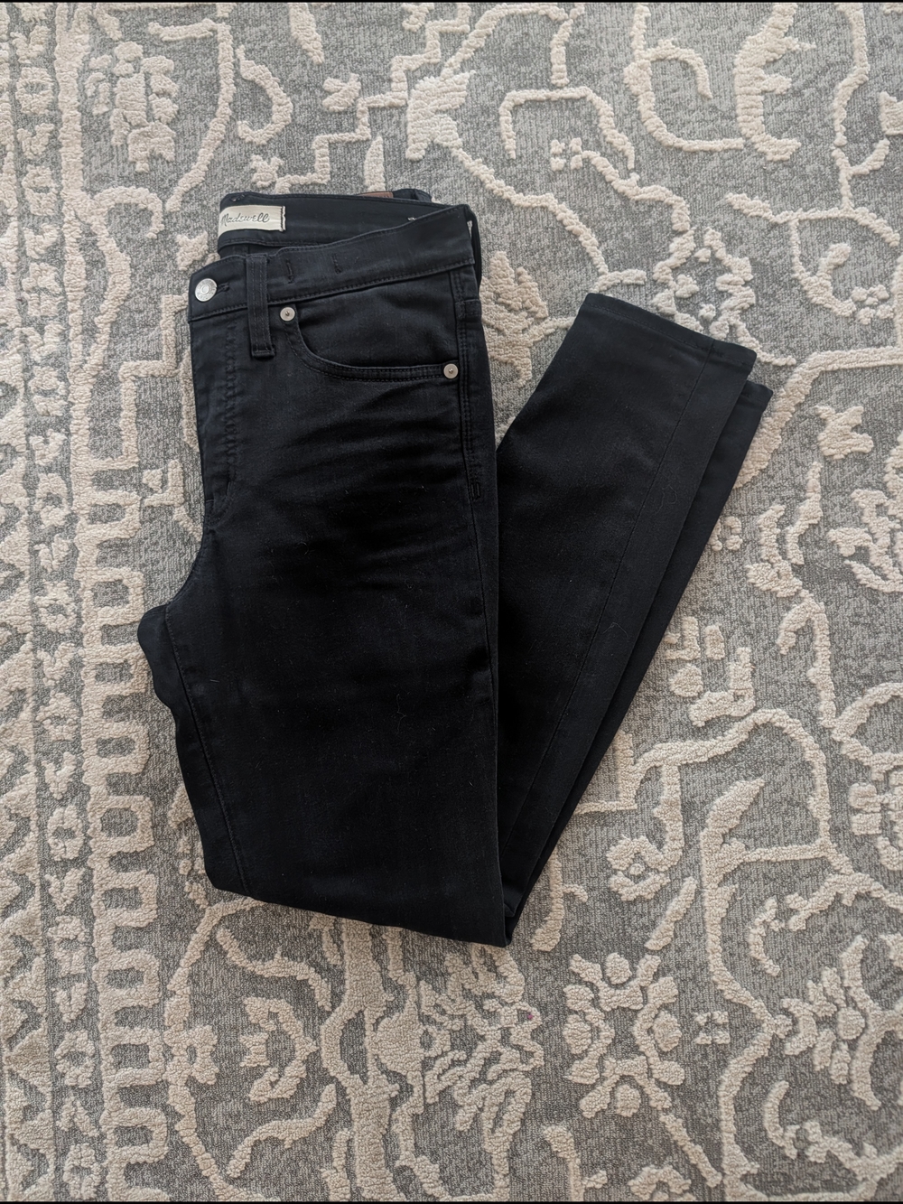 Madewell Black Skinny Jeans